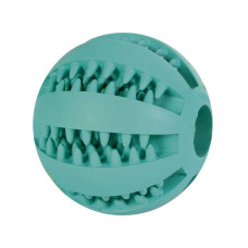 Игрушка Trixie Denta Fun Мяч бейсбольный с мятой для собак, резина, 6 см
