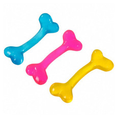 Игрушка Good4Fun Bones Кость для собак, литая резина, не тонущая, 20 см, Karlie-Flamingo