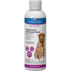 М’який шампунь Francodex Gentle Shampoo Dimethicone з диметиконом для котів і собак, 200 мл