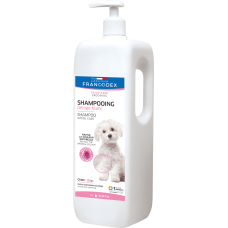 Шампунь Francodex White Coat Shampoo Dog для собак з білою шерстю, 1 л