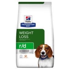Сухий корм Hill`s Prescription Diet Weight Loss r/d для собак для зниження ваги, з куркою, 1,5 кг