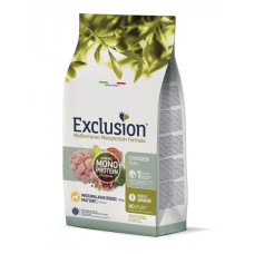 Сухой корм Exclusion Mature Chicken Medium&Large Breed для пожилых собак средних и больших пород с курицей, 3 кг