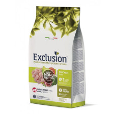 Сухой корм Exclusion Adult Chicken Large Breed для собак больших пород с курицей, 12 кг