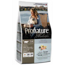 Сухий корм Pronature Holistic Cat Atlantic Salmon&Brown Rice для котів атлантичний лосось з коричневим рисом, 2.72 кг