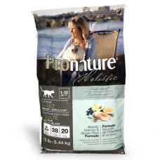 Сухий корм Pronature Holistic Cat Atlantic Salmon&Brown Rice для котів атлантичний лосось з коричневим рисом, 5.44 кг