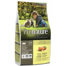 Сухий корм Pronature Holistic Kitten Chicken&Sweet Potato для кошенят, курка з бататом, 2.72 кг