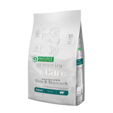 Сухой корм Nature`s Protection Sensitive Skin&Stomach Adult All Breeds для собак всех пород, 1.5 кг