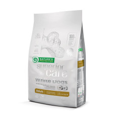 Сухий корм Nature`s Protection SC White Dogs Adult Small & Mini Breeds для собак малих порід з білим забарвленням шерсті, 1.5 кг