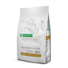 Сухий корм Nature`s Protection SC White Dogs Adult Small & Mini Breeds для собак малих порід з білим забарвленням шерсті, 1.5 кг