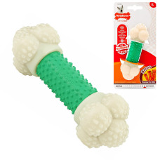 Жувальна іграшка для собак до 11кг Nylabone Extreme Chew Double Action, смак бекона