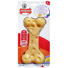 Nylabone Extreme Chew Cheese Bone НИЛАБОН СЫРНАЯ КОСТОЧКА жевательная игрушка для собак, вкус сыра