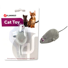 Заводна іграшка Karlie-Flamingo Wind Up Mouse для котів, мишка на коліщатках, 6 см