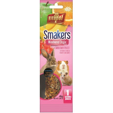 Колба Vitapol Smakers Box для грызунов со вкусом фруктов, 45 г