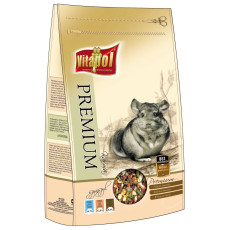 Корм Vitapol Premium Полнорационный, премиум, для шиншилл, мягкая упаковка, 750 г
