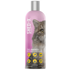 Шампунь SynergyLabs Shed-X Shampoo проти линьки для котів, 273 мл