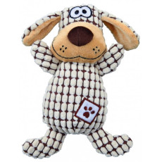 Игрушка Trixie Собака в клетку для собак, плюш, 26 см