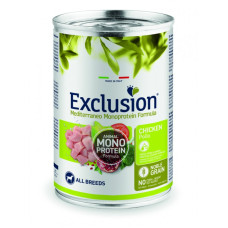Вологий корм Exclusion Adult Chicken для собак усіх порід із куркою, 400 г