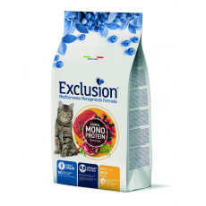Сухий корм Exclusion Cat Adult Beef для дорослих кішок всіх порід з яловичиною, 300 г
