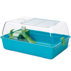 Клетка Savic Rody Hamster для хомяков, голубая, 55х39х26 см