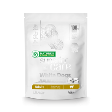 Сухой корм Nature`s Protection SC Dogs Adult Small & Mini Breeds для собак малых пород с белой окраской шерсти, 400 г