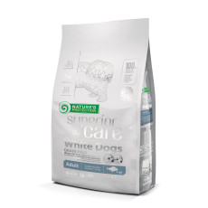 Беззерновой сухой корм Nature`s Protection SC Dogs Grain Free Adult Small&Mini Breeds для собак малых пород с белой окраской шерсти 1.5кг