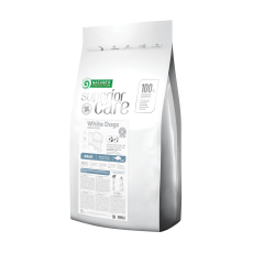 Беззерновой сухой корм Nature`s Protection SC Dogs Grain Free Adult Small&Mini Breeds для собак малых пород с белой окраской шерсти, 10 кг