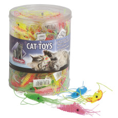 Игрушка для кошек Karlie-Flamingo Plastic Shrimp, креветка, латекс, 1,5х6 см