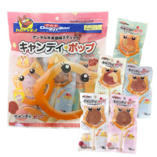 Ласощі DoggyMan Delicious Lollipop чупа-чупс з яловичиною, качкою, лососем, ягнятами куркою для собак
