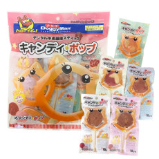 Ласощі DoggyMan Delicious Lollipop чупа-чупс з яловичиною, качкою, лососем, ягнятами куркою для собак