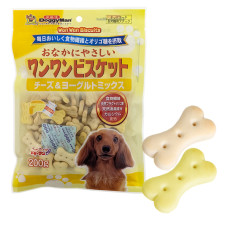 Ласощі DoggyMan Healthy Biscuit Yogurt бісквіт з йогуртом для собак, 200 г
