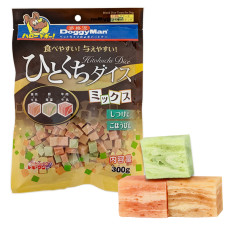Ласощі DoggyMan Mixed Dice Treats кубики мікс курка, яловичина, тріска для собак