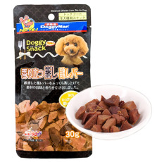 Ласощі DoggyMan Steamed Chicken Liver Bits куряча печінка на пару для собак