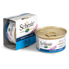 Вологий корм Schesir Kitten Tuna&Aloe для кошенят тунець з алое в желе, 85 г