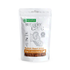 Ласощі Nature`s Protection Superior Care Snacks For Dogs Rabbit Heart Bites для собак з кроликом, 75 г