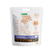 Беззернові ласощі Nature`s Protection SC Red Coat Hypoallergenic & Intestinal Care для собак з рудим окрасом з лососем, 150 г