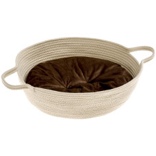 Лежак-корзина MAJA BEIGE CUCCIA, Ferplast 45см