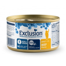 Вологий корм Exclusion Cat Adult Beef для кішок всіх порід з яловичиною, 85 г