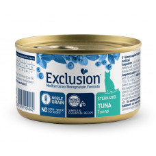 Вологий корм Exclusion Cat Sterilized Tuna для стерилізованих кішок з тунцем, 85 г