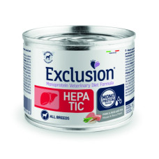 Вологий корм Exclusion Hepatic для собак із печінковою недостатністю зі свининою, 200 г