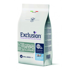 Сухой корм Exclusion Hydrolyzed Hypoallergenic Small Breed для малых пород собак с пищевой аллергией с гидролизованной рыбой, 2 кг