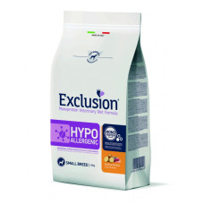 Сухой корм Exclusion Hypoallergenic Small Breed для собак малых пород с пищевой аллергией с уткой, 2 кг