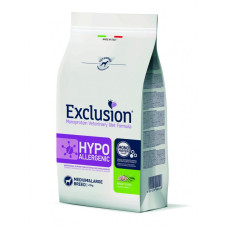 Сухой корм Exclusion Hypoallergenic Medium&Large Breed для средних и крупных пород собак с пищевой аллергией с протеином насекомых, 2 кг