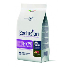 Сухой корм Exclusion Hypoallergenic Medium&Large Breed для средних и крупных пород собак с пищевой аллергией с кониной, 2 кг