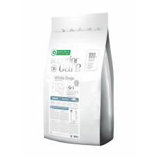 Беззерновой сухой корм Nature`s Protection SC White Dogs для собак больших пород с белой шерстью, белой рыбой, 17 кг