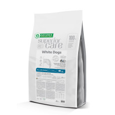 Сухий корм Nature`s Protection SC White Dogs для собак усіх розмірів та стадій життя з білою шерстю з білою рибою, 10 кг