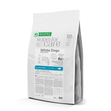 Беззерновий сухий корм Nature`s Protection SC White Dogs для собак усіх розмірів та стадій життя з білою шерстю з білою рибою, 17 кг