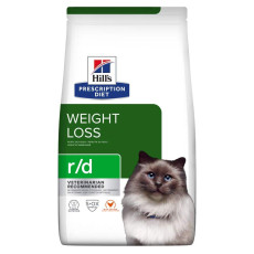 Сухий корм Hill`s PD Feline R/D для кішок для зниження ваги з куркою, 3 кг