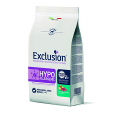 Сухой корм Exclusion Hypoallergenic Medium&Large Breed для средних и крупных пород собак с пищевой аллергией с олениной, 2 кг