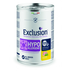Вологий корм Exclusion Hypoallergenic для собак з харчовою алергією з перепілкою, 400 г