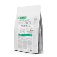 Беззерновий сухий корм Nature`s Protection SC White Dogs для собак усіх розмірів і стадій розвитку з білою шерстю з комахами, 10 кг
